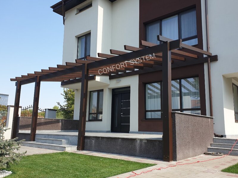 Copertine retractabile, marchize si pergole din lemn – montaj profesional
